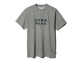 【 スノーピーク 公式 】snowpeak SNOWPEAKER T-shirt CAMPER TS-24SU003 Tシャツ ティーシャツ メンズ レディース 旅行 登山 バーベキュー キャンプ アウトドア ファッション アパレル
