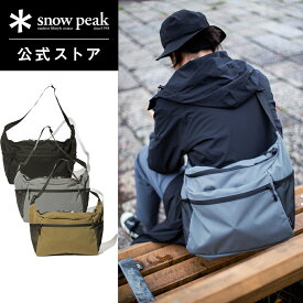 【 スノーピーク 公式 】snowpeak Everyday Use Middle Shoulder Bag AC-21AU416R 17L バッグ ショルダーバッグ 大容量 旅行 通勤 登山 キャンプ アウトドア アクティブ ブランド ファッション アパレル