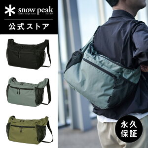 �y�X�m�[�s�[�N �����zsnowpeak Everyday Use Middle Shoulder Bag AC-25SU403 19L �o�b�O �V�����_�[�o�b�O ��e�� ���s �ʋ� �o�R �L�����v �A�E�g�h�A �A�N�e�B�u �u�����h �t�@�b�V���� �A�p����