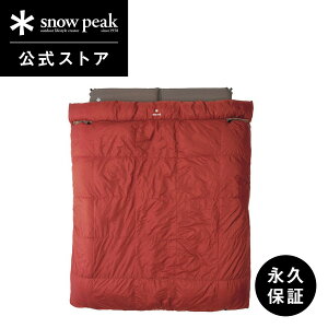 【スノーピーク 公式】【永久保証付】snowpeak 寝袋 シュラフ グランドオフトン ダブル1600 BD-051 下限温度-15度 キャンプ アウトドア グランピング キャンプ用品