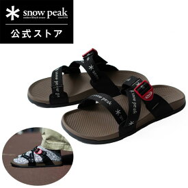 【 スノーピーク 公式 】snowpeak Ms LOWDOWN SLIDE SP CH-SE-24SU001 サンダル メンズ 旅行 ファッション アパレル