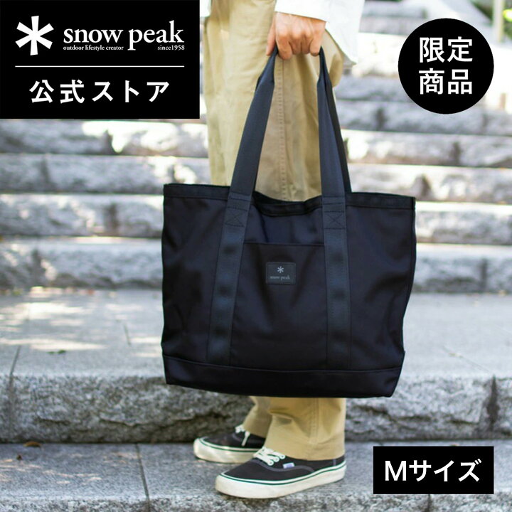 スノーピーク 野遊びトートバッグ M トートバッグ Canvas NOASOBI 