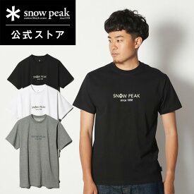 【 スノーピーク 公式 】snowpeak Lantern Biotope T-shirt TS-24SU002 Tシャツ ティーシャツ メンズ レディース 旅行 登山 バーベキュー キャンプ アウトドア ファッション アパレル