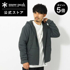 【SS限定 ポイント5倍】【 スノーピーク 公式 】snowpeak Flexible Insulated Zip Up Hoodie FG SW-22AU003 パーカー フーディー フォレストグリーン アウター ユニセックス 旅行 登山 バーベキュー キャンプ アウトドア ファッション アパレル