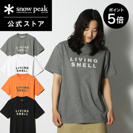 【SS限定 ポイント5倍】【 スノーピーク 公式 】snowpeak SNOWPEAKER T-Shirt SHELTER TS-24SU004 Tシャツ ティーシャツ メンズ レディース 旅行 登山 バーベキュー キャンプ アウトドア ファッション アパレル