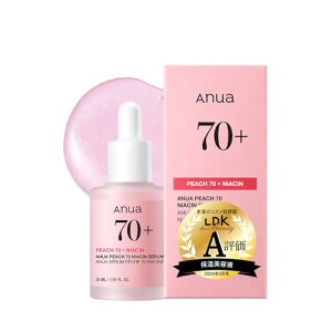ANUA (AkA) 70iCAVZ30ml et  c pьPA ێ   peach niacin serum XLPA ؍RX ؍et yEKiz