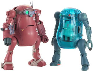 ハセガワ(Hasegawa) メカトロウィーゴ ボトムズコラボシリーズ Vol.2 ぶるーてぃっしゅどっぐ&ぢぢりうむかぷせる 1/35スケール プラモデル 64811