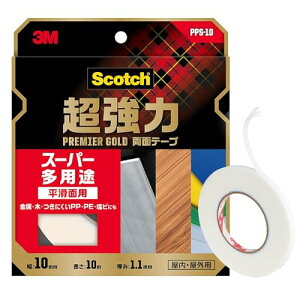 3M XRb` ͗ʃe[v X[p[pr 10mm×10m 1 PPS-10