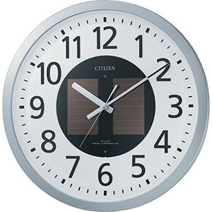 リズム(RHYTHM) シチズン 掛け時計 電波時計 ソーラー電源 CITIZEN エコライフM815 4MY815-019