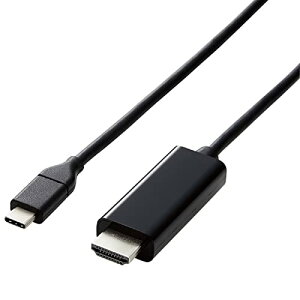 GR USB-C HDMI ϊ P[u (USB C to HDMI) ϊP[u 5.0m ubN yiPhone 16/16 Pro/16 Pro Max/16 Plus Ή؍ρz CAC-CHDMI50BK