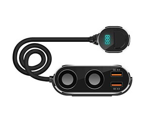 J[`[W[ Quick Charge 3.0 120W VK[\Pbg2A USB2|[g dv SHEAWA XCb`t }[d 12V/24V ԗpUSB[d iPhoneAAndroidAIQOSȂǑΉ