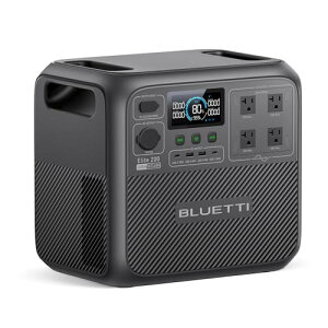BLUETTI |[^ud Elite 200 V2 2073.6Wh e 2200W o _S p`Z 17N TruboBoostZp 1.7Ԗ[d Sʏ^yʉ WIFIu 3300W d̓tg UPS@\ 16dBÉ ld̕ی
