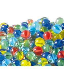 松野ホビー ビー玉 ガラス玉 日本製 12.5mm リーフ 1袋(600粒入) M1263