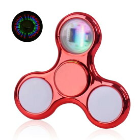 MEKBFG ハンドスピナー光る 18種類の鮮やかな絞り ハンドスピナー よく回る ハンドスピナー 子供 小さめ 大人ストレス解消 スピン ウィジェット