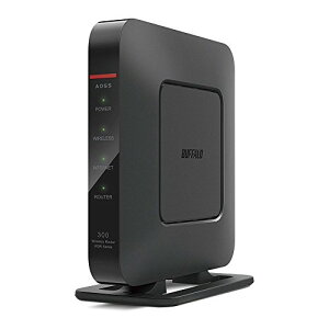 BUFFALO WiFi LAN [^[ WSR-300HP/N 11n 300Mbps 1[ {[J[ yiPhone13/12/11/iPhone SE(񐢑)/@ Echo [J[mFς݁z