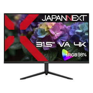 JAPANNEXT 31.5C` VApl 4K(3840x2160)𑜓x tj^[ JN-V3152UHDR-HSP-G HDMI DisplayPort sRGB:98% HDR PIP/PBP  s{bg(c]) y2Nۏ؁z