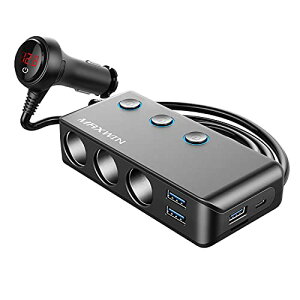 MAXWIN 3AVK[ VK[\Pbg  USB ^CvC PD QC3.0 }[d ԍڏ[d \Pbg z XCb`t J[`[W[ dv 12V 24V Quick Charge 3.0 ԓ e[N PCA31