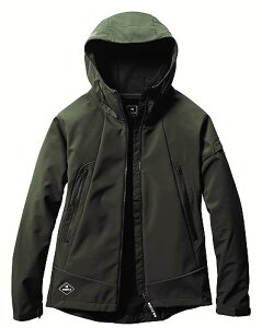 BURTLE(バートル) フーデッドジャケット(ユニ) 秋冬用 ミルスグリーン 3190 14 XL