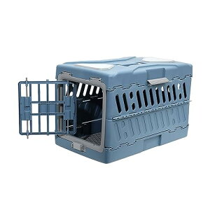 KD ペットキャリー 航空ケース 折りたたみ ケース ペットキャリーケース 猫用 犬用 犬猫兼用ハードクレート 通気性 換気 旅行 収納便利 軽量 航空輸送ボックス キャンピングキャリポータ ペ