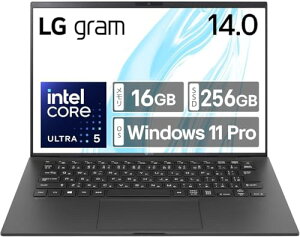 yԋ쓮×14C`zLG gram/yʁi1120gj/ԋ쓮iő31hj/Core Ultra 5 125H/ 16GB/SSD 256GB/14^ IPSt WUXGA(1920×1200) A`OA DCI-P3 99%/F/Windows 11 Pro/n[hEFATPM2.0/