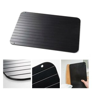 正規品 解凍プレート【29.5x20cm 厚さ3mm】 急速解凍 冷解食品解凍 家庭用 自然解凍 急速 解凍 アルミ 冷凍食品対応 業務用 解凍プレート 粗熱 流水より簡単解凍