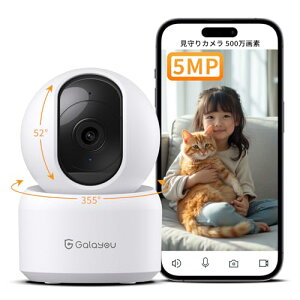 Galayouy500fEWi-Fi6zlbg[NJ ybgԃJ 24Ԙ^h/Ď/Ԃ/qǂ/Ƒ//J 2.4GWi-Fiڑ Wi-Fi6Ή 360x ǐ ̌m l`