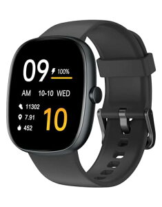 HUAKUA X}[gEHb` iPhone AhChΉyVozBluetoothʘb@\t Smart Watch 1.83C` rv 100+^[h v Mʒm Ǘ VC\ J[ IP68h 