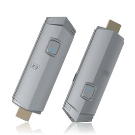 ワイヤレスHDMI 無線 送受信機セット 収納に便利 無線化 30m安定転送距離 1080P/5Ghz WIFI&設定不要 映像音声同期出力 【日本技適認証済】TV/PC/Mac/Laptop/Window/プロジェクターなど対応