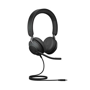 Jabra Evolve2 40 SE LwbhZbg }CNt USB-C mCYLZO 1Kȃ[tH[C[NbV Webc Teams/Zoomp\