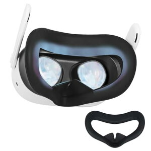YipuVR VR[tFCXJo[́AMeta Quest 3S ƌ݊Aϊό~ߐ􂦂pACpbhA^NGXg3Sp݌vAtFCXNbVJo[VRANZT[ (Black)