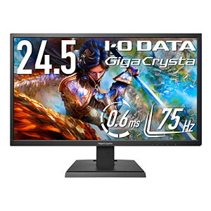 IODATA Q[~Oj^[ 24.5C` FHD 1080p GigaCrysta 75Hz 0.6ms TNpl (PS4/HDMI×2/DisplayPort/AiORGB/Xs[J[t/[J[3Nۏ/yT|[g) EX-LDGC252STB