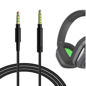 Geekria P[u ݊ I[fBIR[h Astro A40 tr, A40, A30, A10, A10 Gen 2 Gaming Headsets wbhzP[uA3.5mm AUX ɓK 1.7m