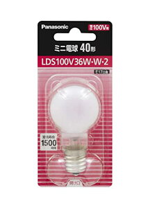 pi\jbN ~jd ASKX ~jNvgd֕i 100V 40`(36W) E17 35mma zCg 1 LDS100V36WW2