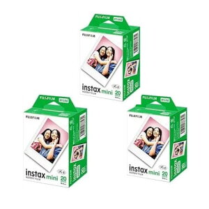 xmtB `FL tB instax mini JP2 CX^gJ 20×3Zbg(60) J[hTCY `FLptB ЖV[twskymizukix