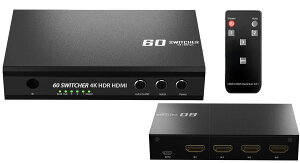 GAA 60 SWITCHER 4K / 60fps Ή HDMI HDR10 LPCM7.1CH HDCP2.2 PS4 60Hz Ή ؑփIIt\ ACA_v^t SD-HDR3SW