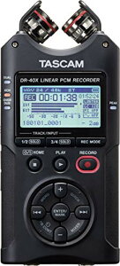 TASCAM(^XJ) DR-40X USBI[fBIC^[tF[X 4ch jAPCMR[_[ nfBR[_[ USB}CN Youtube ASMR 24/96nC]