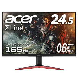 Acer Q[~Oj^[ SigmaLine 24.5C` KG251QJbmidpx 0.6ms(GTG) 165Hz TN tHD FreeSync t[X HDMI Xs[J[ u[Cgy