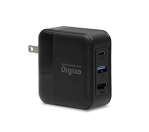 vXg Digizo Power Delivery 3.0ΉhbLOXe[V [ USB-C x1(őo65W) / USB-A 3.2 Gen1 x1 / HDMI(Full HD) / PC,^ubg,Nintendo Switch] PUD-PD65G1H
