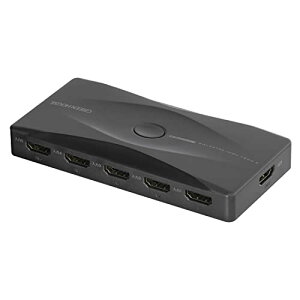 O[nEX HDMIZN^ ؑ֊ 4K 51o FireTVStick/FireTV/AppleTV/PS4/PS5/NintendoSwitchmF GH-HSWM5-BK