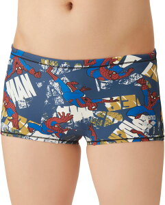 【メール便OK】2024FW ARENA(アリーナ) AS4FWM51M メンズ 競泳トレーニング水着 スイムスパッツ ショートレッグ 練習用 スパイダーマン