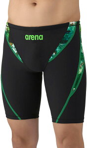 【メール便OK】2025FW ARENA(アリーナ) AS5FWM12M メンズ 競泳トレーニング水着 スパッツ ハーフレッグ 水泳 練習用