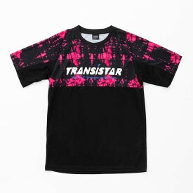 【メール便OK】HB ゲームシャツ TIE-DYE ハンドボール プラクティスシャツ 半袖シャツ TRANSISTAR(トランジスタ) HB25AT01