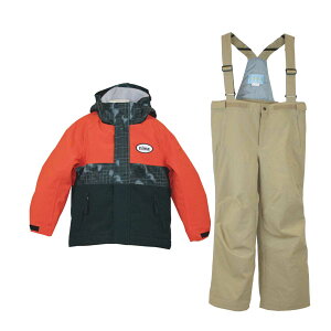 キッズ スノーウェア スキーウェア 上下セット 耐水圧10000mm nima(ニーマ) JR-1355