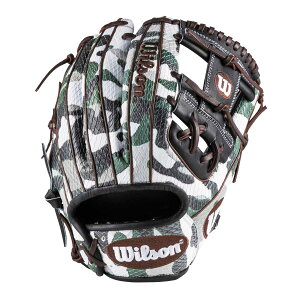 WILSON(ウィルソン) WBW102421-35 一般軟式グラブ WannabeHeroDUAL 86 内野 野球グローブ