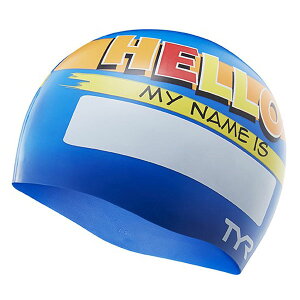 y[OKzTYR(eBA) LCSJRHLO HELLO MY NAME IS JUNIOR SWIM CAP XCLbv VR