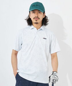 【メール便OK】FILA(フィラ) 743616 メンズ 半袖シャツ ゴルフウェア ポロシャツ トップス 吸汗速乾