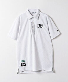 【メール便OK】FILA(フィラ) 744640 メンズ 半袖シャツ ゴルフウェア タイポグラフィ柄 接触冷感