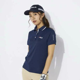 【メール便OK】FILA(フィラ) 754606 レディース 半袖 ポロシャツ ゴルフウェア トップス