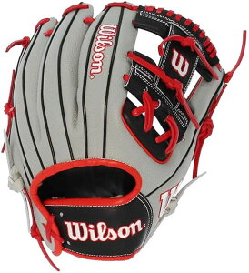 WILSON(ウィルソン) WBW101557 一般用 ワナビーヒーロー DUAL 内野 86型 軟式グラブ 右投げ