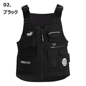 M-L ��ƃE�F�APUMA ���[�N�x�X�g PW-3012G PUMA WORKWEAR FREELY//H HIROMI Collaboration ��ƕ� �X�g���b�` �Ód�C �ѓd�h�~ �|���G�X�e��100�� ���[�e�B���e�B�x�X�g �I�[���V�[�Y�� ��ƒ� ���j�Z�b�N�X �q
